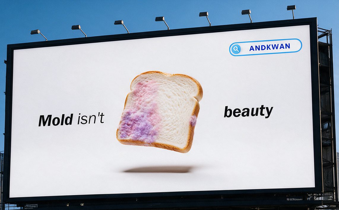 Mold isn't beauty billboard